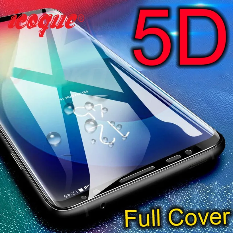 5D закаленное Стекло для samsung Galaxy A9 звезда Экран протектор экрана изогнутые с