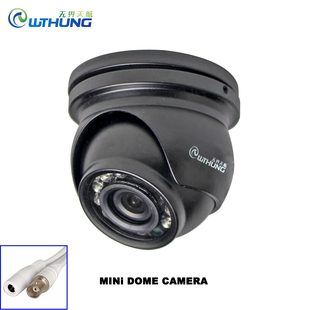 Камера Безопасности AHD 1080P 720P 960P черный цвет Мини купольная камера ИК фильтр 12 ИК led 15 м ИК расстояние открытый водонепроницаемый