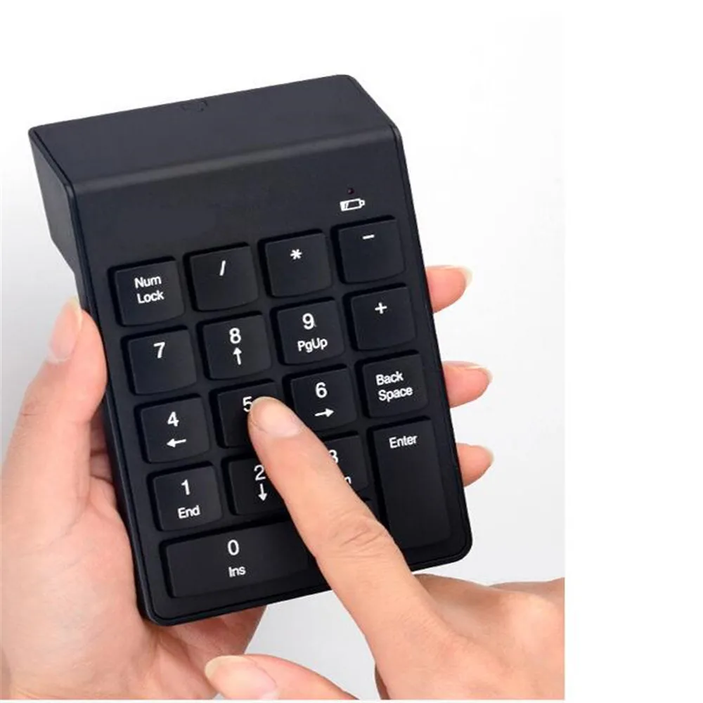 Мини цифровая клавиатура 2 4 г Usb и мышь комбо с usb приемником для офисного ноутбука