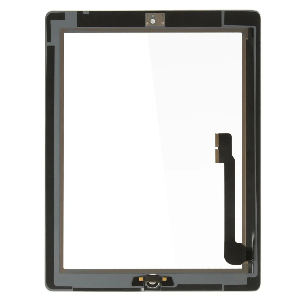 9," для iPad 3 сенсорный экран iPad3 A1416 A1430 A1403 сенсорный дигитайзер сенсорная стеклянная панель с кнопкой домой и рамкой клеевые наклейки