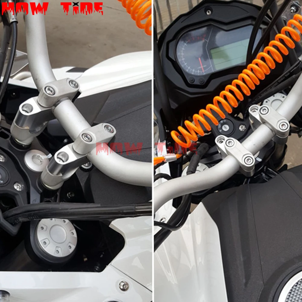 Мотоциклетные аксессуары CNC руль подставки зажим удлинитель адаптер для Benelli BJ600