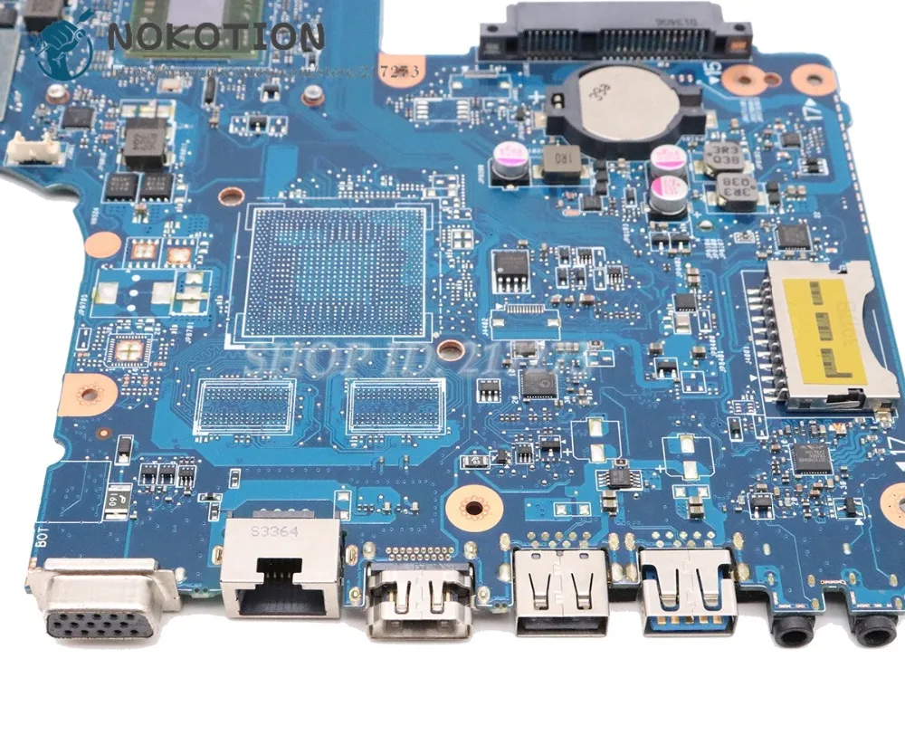 NOKOTION для Toshiba Satellite C50 c50d C50-D Материнская плата ноутбука H000062940 PT10AN DSC МБ основной плате с процессором на борту
