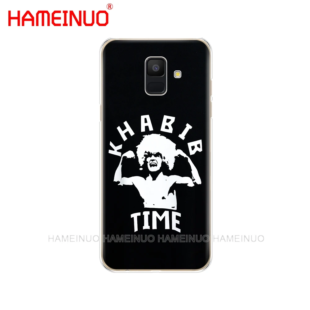 HAMEINUO Хабиб нурмагомедов UFC крышка чехол для телефона для samsung Galaxy J4 J6 J8 A9 A7 A6 A8 плюс j7 duo