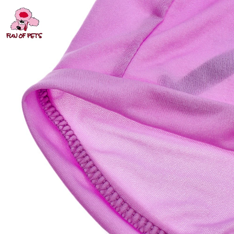 2017 База Мяч Узор Полиэстер Жилет для Товары собак (XS-L) лето фиолетовый собака
