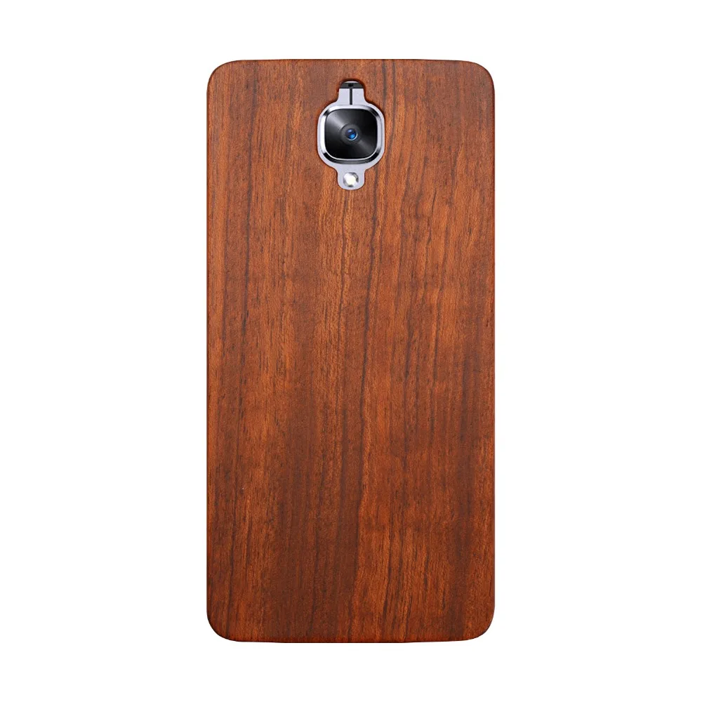 Оптовая продажа 30 шт./лот Techase деревянные чехлы для телефонов Oneplus 3 защитная