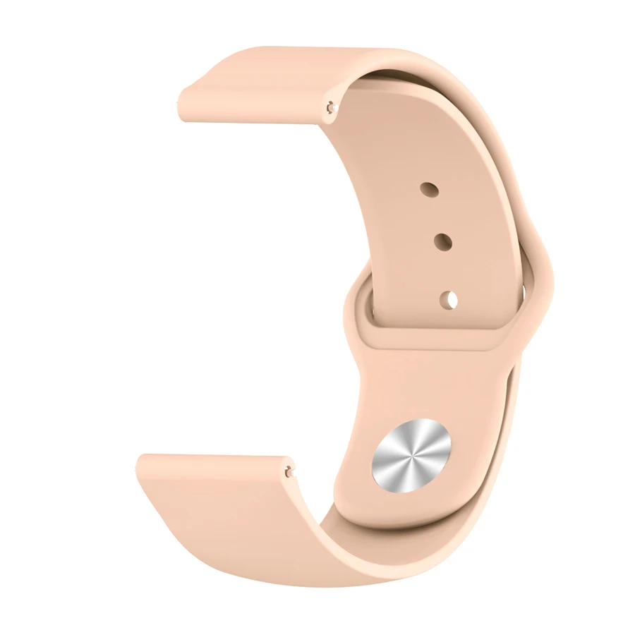 Skin Силиконовый мягкий ремешок для Xiaomi Huami Amazfit Bip BIT Lite Молодежные умные часы браслет на запястье для Amazfit Bip ремешок для часов 20 мм ремешок - Цвет: Skin