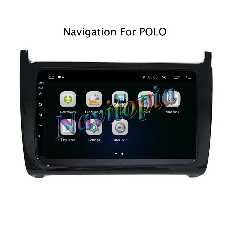 9 &quot2.5D Android 8 1 автомобильный DVD gps плеер для VW Polo 2011 2018 Автомагнитола стерео