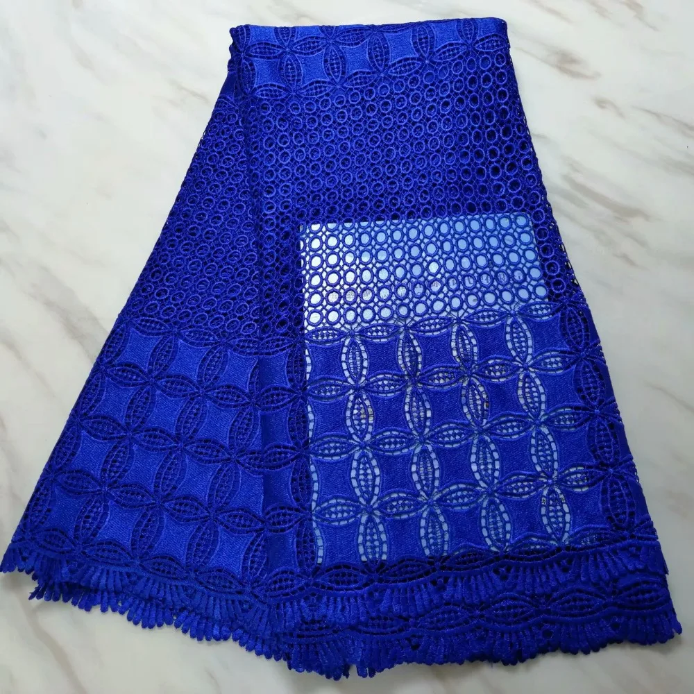 2019 high quality Water soluble gold line French Swiss net lace African tulle mesh Cord fabric for dress 5yards/lot GOLD | Дом и сад