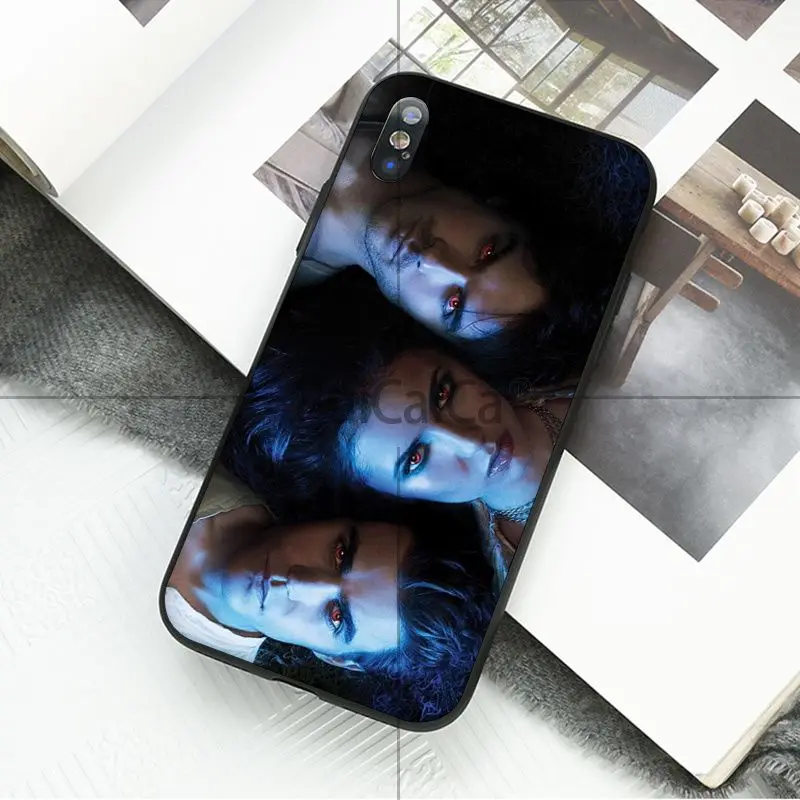 Чехол из ТПУ для телефона Ruicaica The Vampire Diaries Stefan Damon черный чехол Apple iPhone 8 7 6 6S Plus X XS MAX