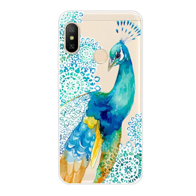 Чехол для Xiaomi Mi A2 Lite 5 84 мультяшный силиконовый чехол из ТПУ задняя крышка