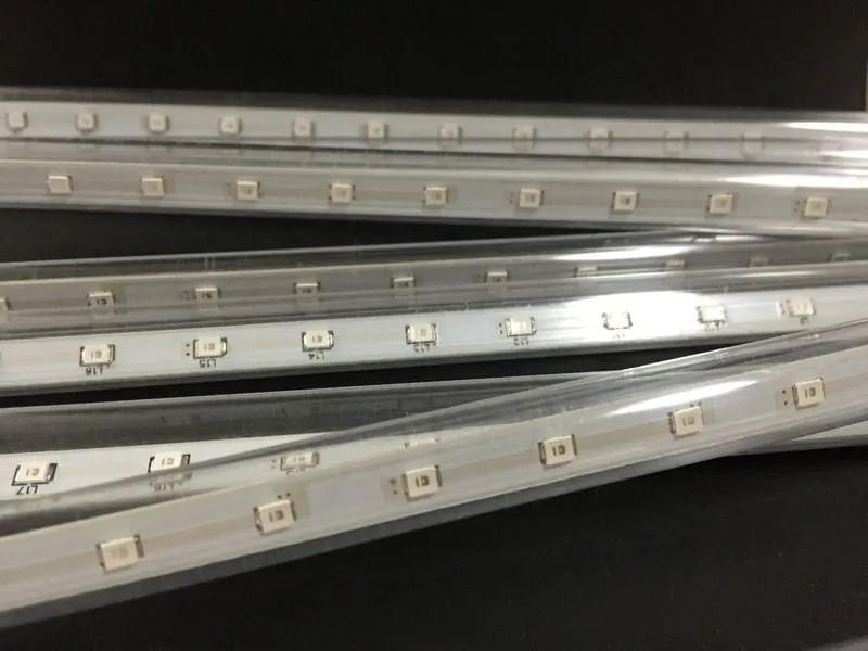 10 трубы 50 см 2835SMD 520LED метеоритный дождь светильник каскадные Рождество садовый