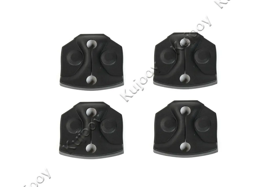 4 шт. внешняя черная ABS крышка дверного замка рамка наклейка отделка для Ford F150 2015