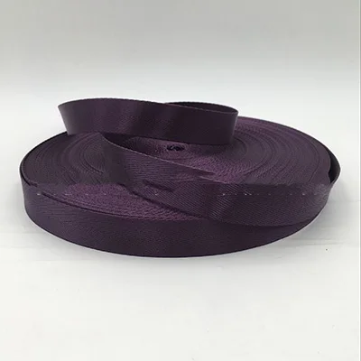 Dark purple Meetee 8 метров 25 мм Высококачественная нейлоновая лента с узором в елочку, кружевная лента, лента, сделай сам, ремень для сумки, швейный ремень, аксессуары - Color: Dark purple