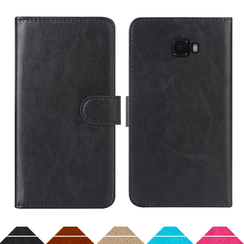 

Luxury Wallet Case For Micromax Canvas Curve Q454 PU Leather Retro Flip Cover Magnetic Fashion Cases Strap