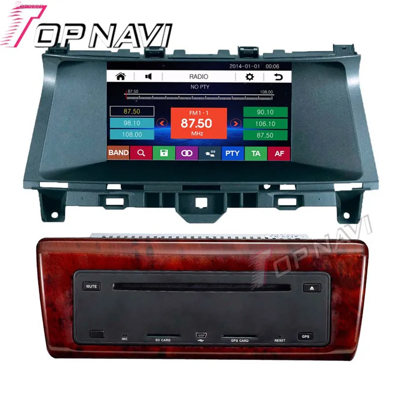 Автомобильный DVD плеер wanобычно 8 дюймов с GPS для Honda Accord 08 автомобильное радио