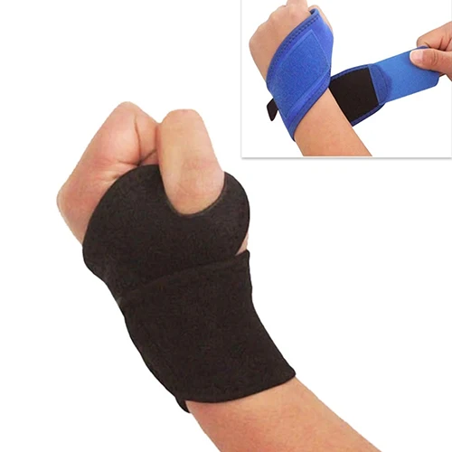 Унисекс запястье Защитная повязка Brace Поддержка карпальный туннель RSI боль бинт браслет