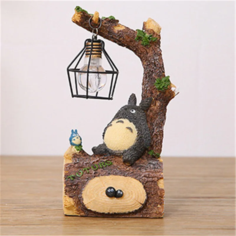 Креативный полимерный ночной Светильник Totoro Детский ночная лампа светильники