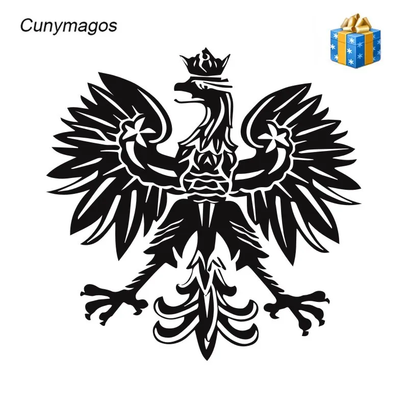 Cunymacos польский Орел Польша символ модные наклейки для автомобиля животный узор