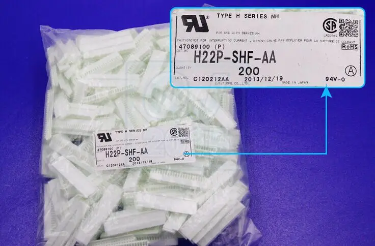 

H22P-SHF-AA Соединители Клеммы корпуса 100% новые и оригинальные детали