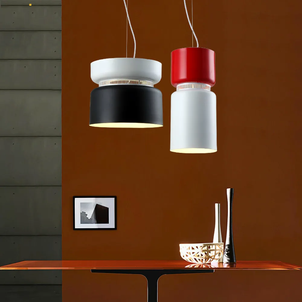 Beste Eenvoudige Post-moderne Led Lamp Ijzer Art Kleine Restaurant Verlichting Bar Cafe Creatieve Nordic Hanglampen Hanglamp LU807165