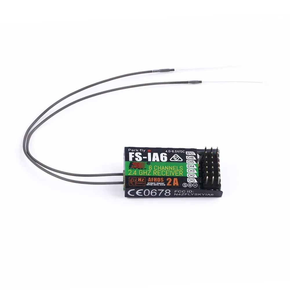 Nova 2 4G Flysky FS iA6 6 CH RC приемник с двойной антенной для i6 i4 i10 GT2E GT2F GT2G transmissor|flysky fs-ia6|flysky