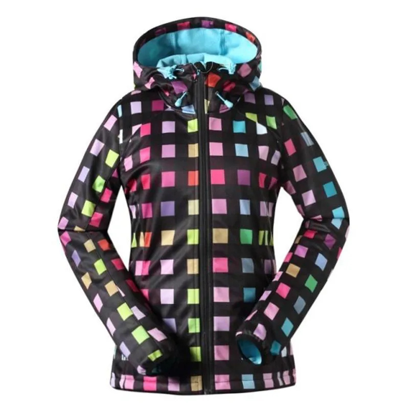 01 GSOU SNOW Brand Softshell Женская водонепроницаемая куртка ветровка для охоты, рыбалки, велоспорта, лыжного спорта, ветрозащитная Женская куртка для улицы - Цвет: 01