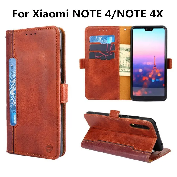 Флип Чехол универсальный для Xiaomi Note 4 Примечание 4X антидетонационных телефон