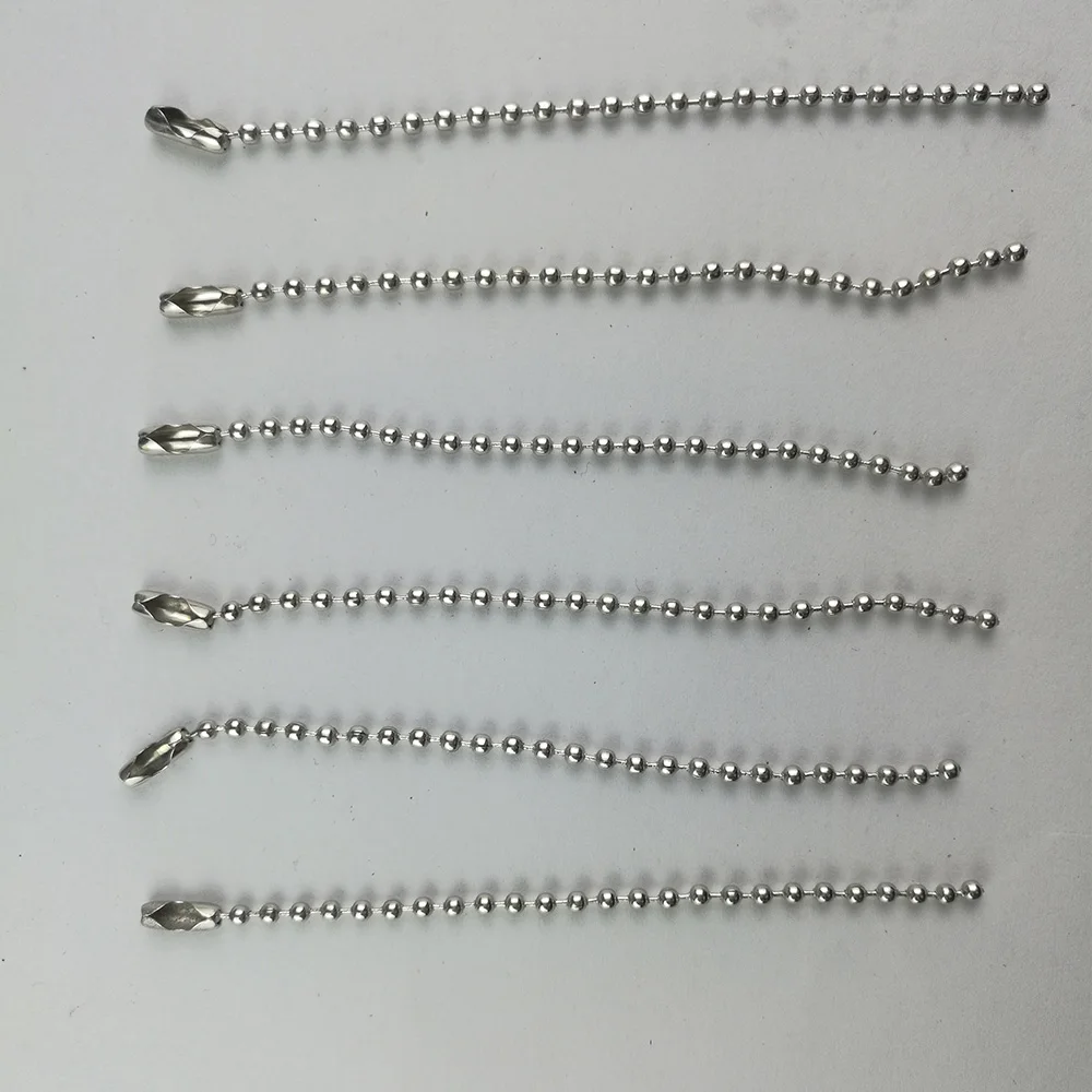 100 шт. застежка бусина 2 4 мм 10 см|chain keychain|chain diychain clasp |