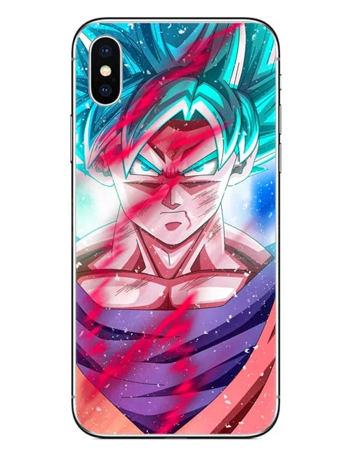 Японская анимация Dragon Ball z goku Dragon Ball Coque Shell чехол для телефона Apple iPhone 8 XR XS Max 6 6 S Plus X 5 5S SE чехол