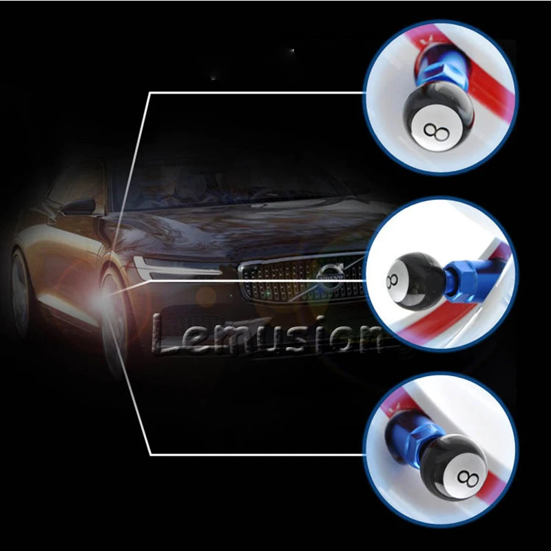 4X Автомобильные Колесные Шины Клапаны шины Герметичная крышка для Chevrolet Cruze Aveo