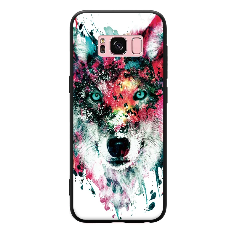 Классический Холодный хипстерский волк с принтом для Samsung Galaxy A3 A5 A8 J3 J5 J7 2015 2016 2017