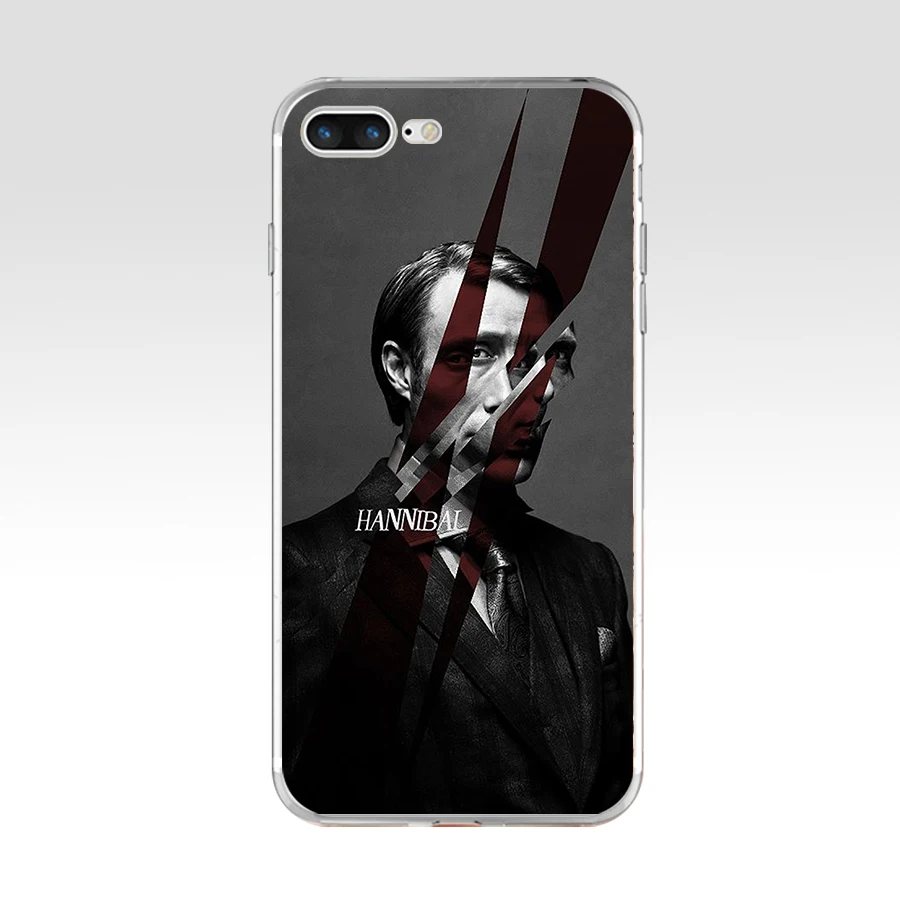 247AQ Hannibal eat the rude Мягкий ТПУ силиконовый чехол для Apple iPhone 6 6s 7 8 plus | Мобильные