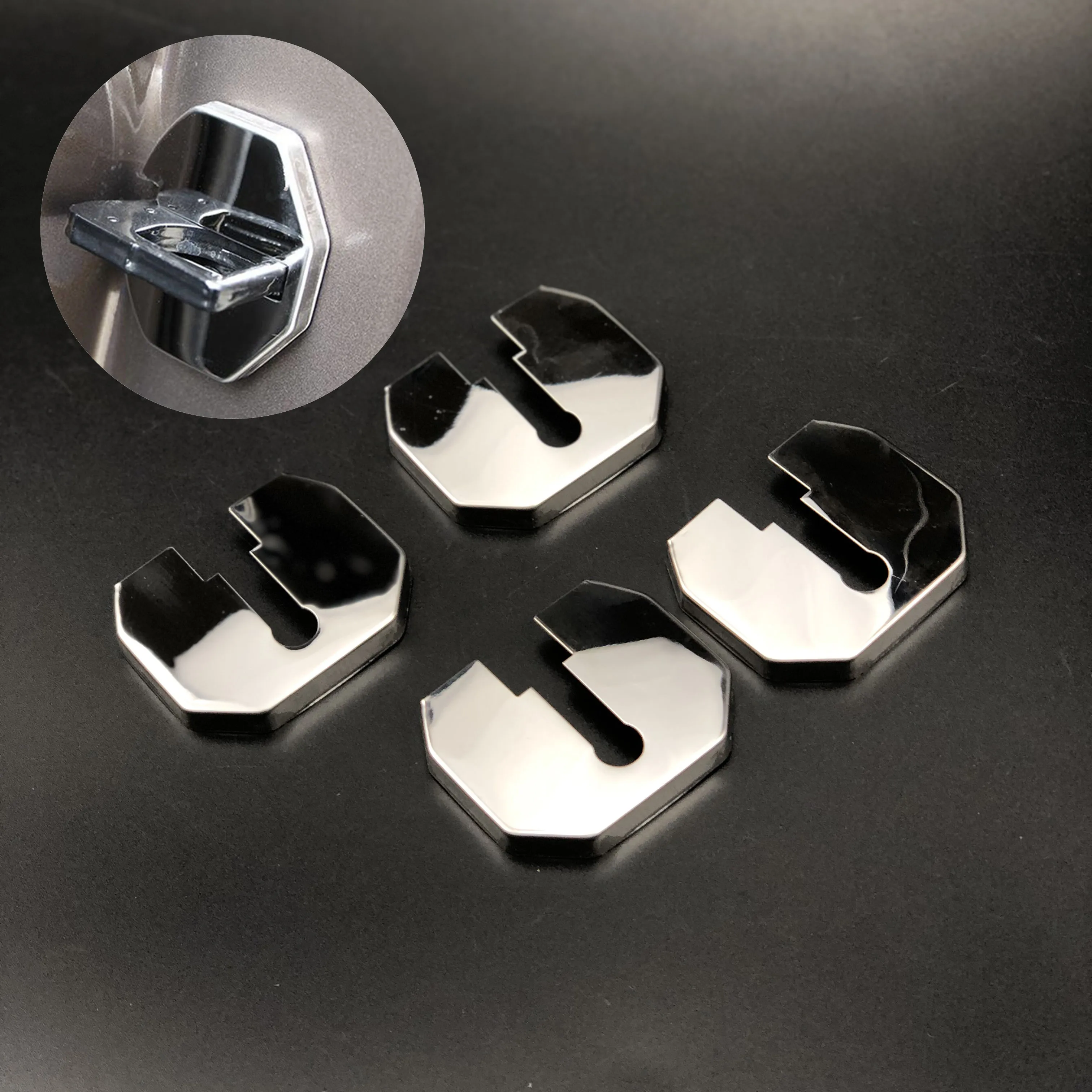 4 шт./лот аксессуары для стайлинга автомобилей дверной замок антикоррозийный