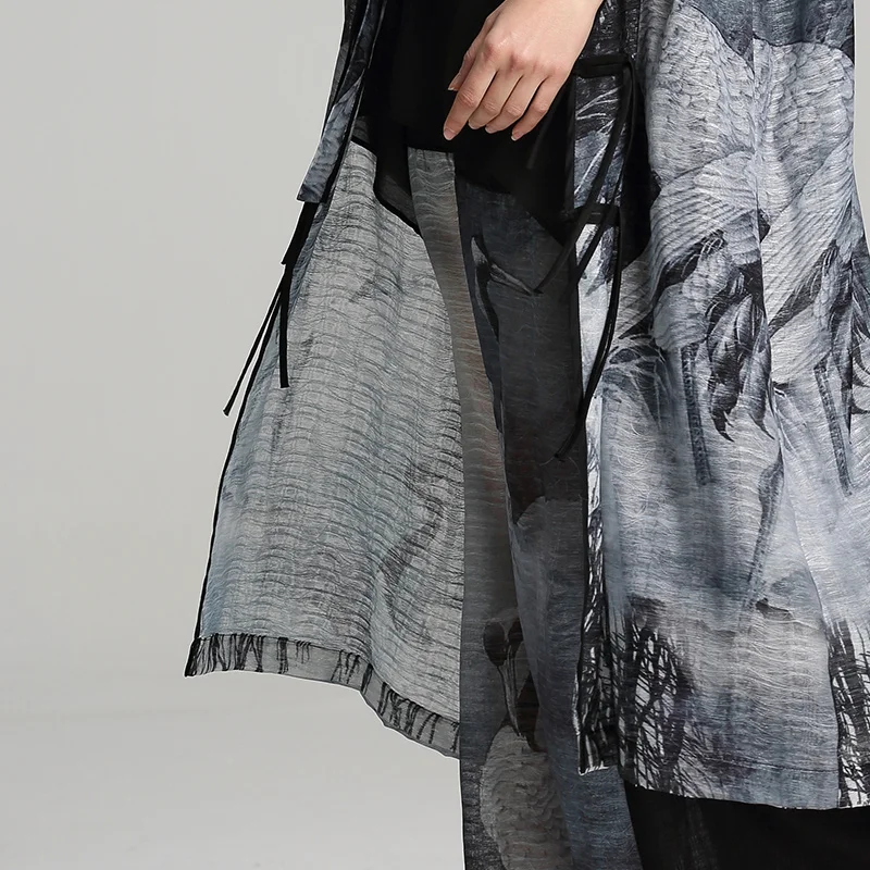 Контур Для женщин чернилами блузки рубашки Винтаж плюс Размеры Половина рукава