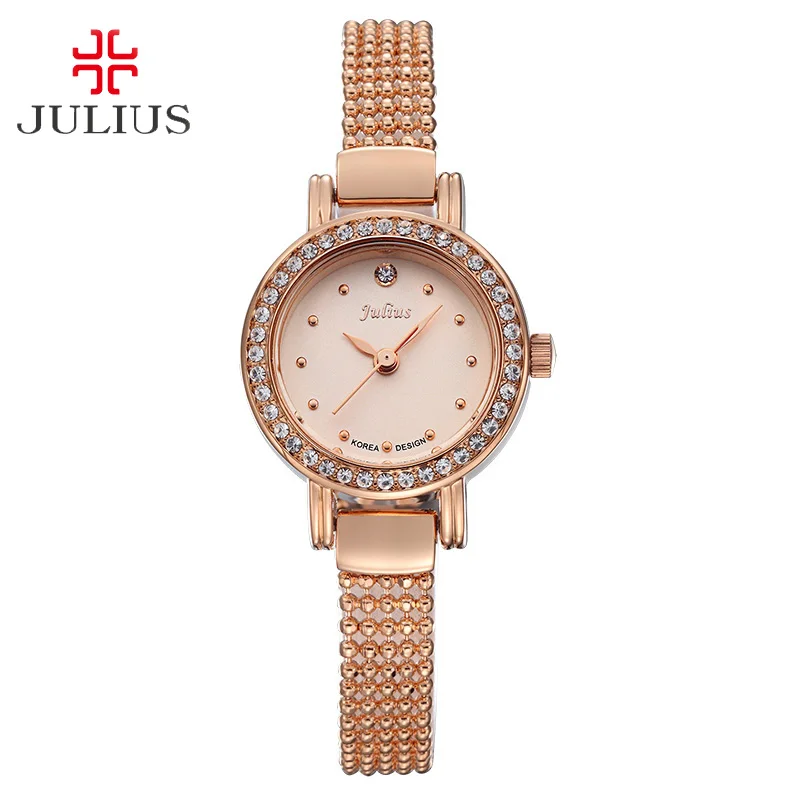 Часы наручные Julius женские кварцевые в японском стиле изящные модные браслеты