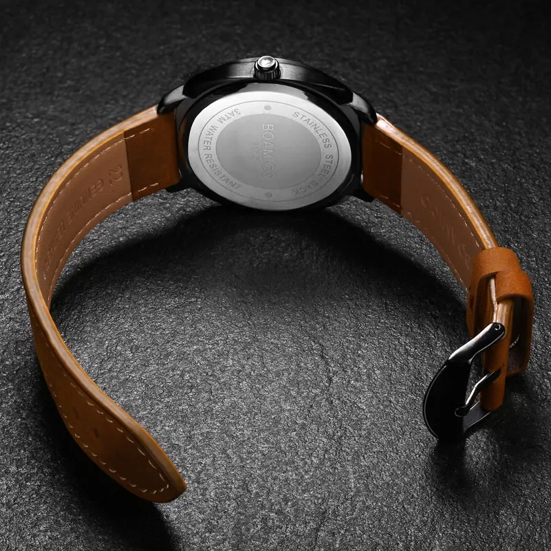 Спорт boamigo модный бренд модные мужские часы Качество Мужские кварцевые