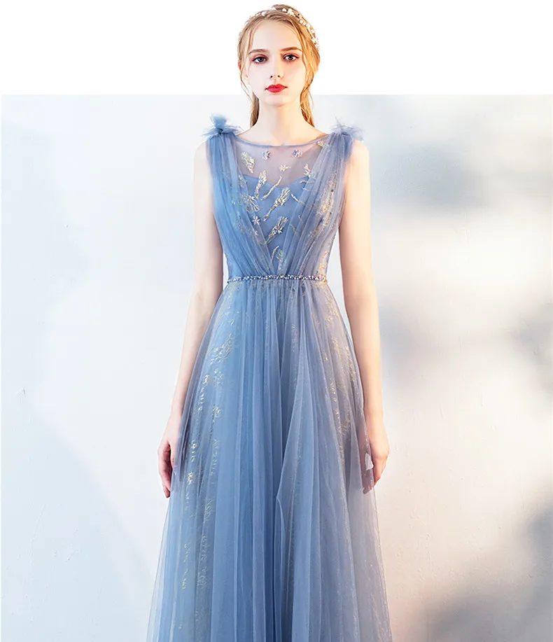 Вечернее платье для женщин элегантные вечерние платья 2020 Длинные тюлевые