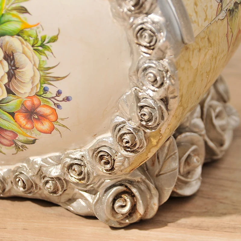 Европейский стиль роскошная декоративная коробка для гостиной полимерная