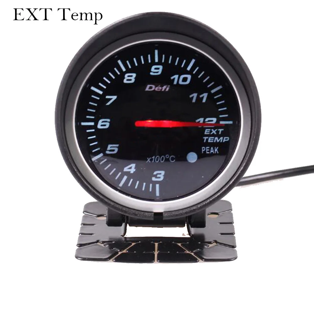 EXT Temp 2,5 дюймов Df Advance автоматический датчик оборотов в минуту вольт температура воды Температура масла Масляный Пресс Turbo Boost Ext температура воздуха/топлива Датчик с подсветкой - Цвет: EXT Temp