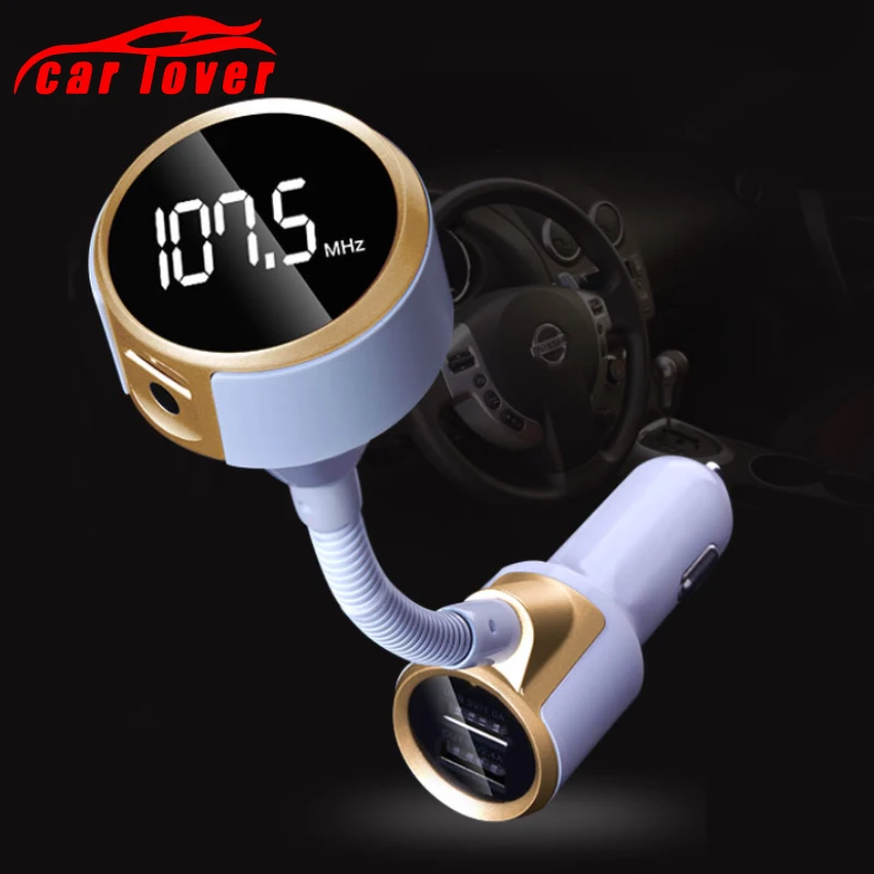 Новинка 12 В Bluetooth fm передатчик автомобильный беспроводной Автомобильный MP3