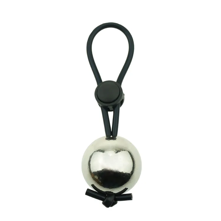 Кольца для пениса с металлической шариковой вешалкой растягивающее удлинитель