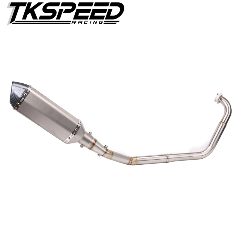 Выхлопной соединение трубы глушитель мотоцикл Mid подпушка для Yamaha R15 + 51 мм