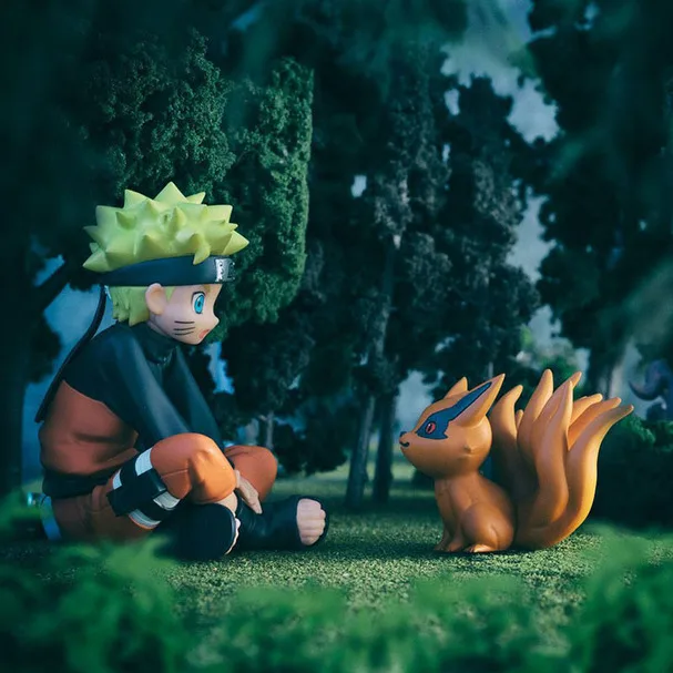 Экшн-фигурка Наруто Kurama Kyuubi удзумаки биюу из аниме 10 шт./компл. 6 см | Игрушки и