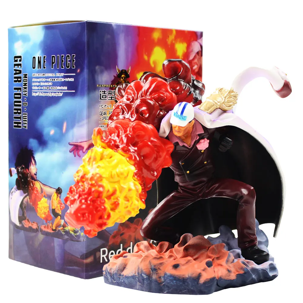 

10-14cm One Piece Gear Fourth The Death Of Ace Luffy Sakazuki Fighting Scenes Ver PVC Action Figure Collectible Model Toy