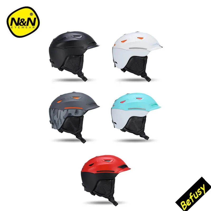 Nandn фирменные лыжные шлемы PC + EPS сверхлегкие высококачественные для сноуборда