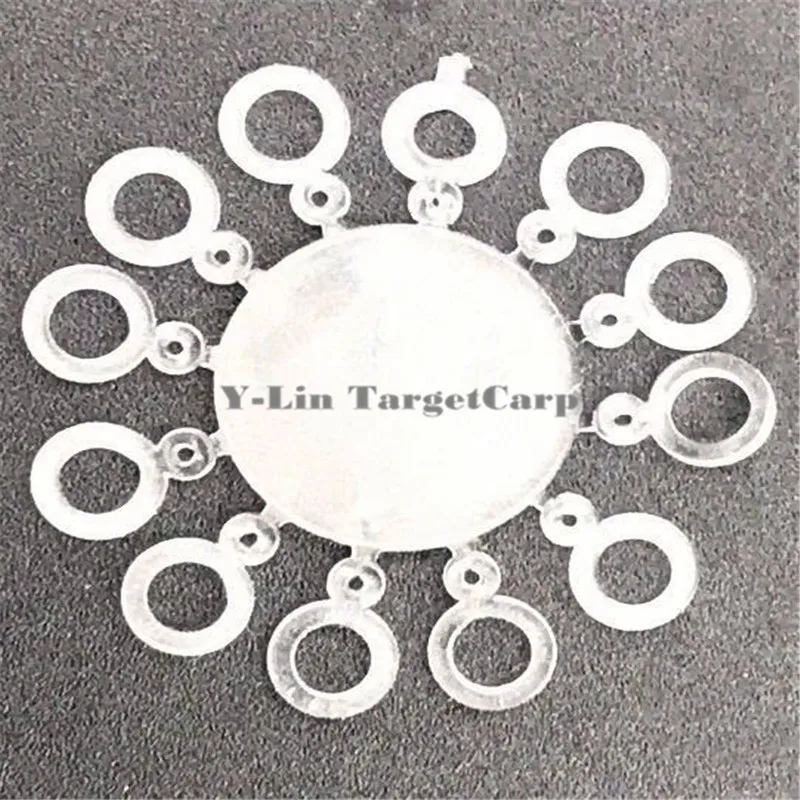 40x аксессуары для ловли карпа рыболовные пеллеты эластичные ленты прозрачный