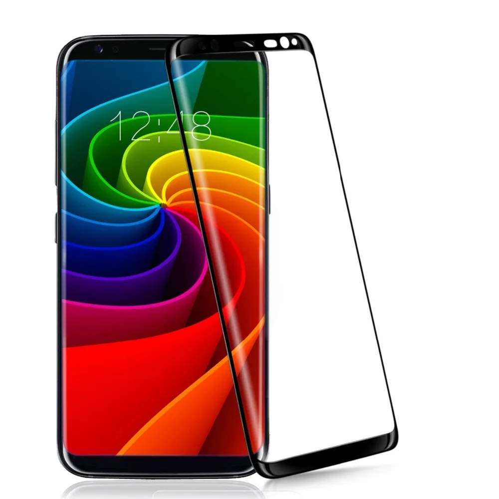 Полный клей/клей полное покрытие закаленное стекло для samsung Galaxy S9 S9PLUS S8/S8 Plus note8 3D