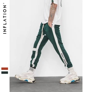 Мужские и женские винтажные спортивные штаны INFLATION Right Choice, спортивные штаны в ретро-стиле с буквенным принтом, модные брюки 8841W