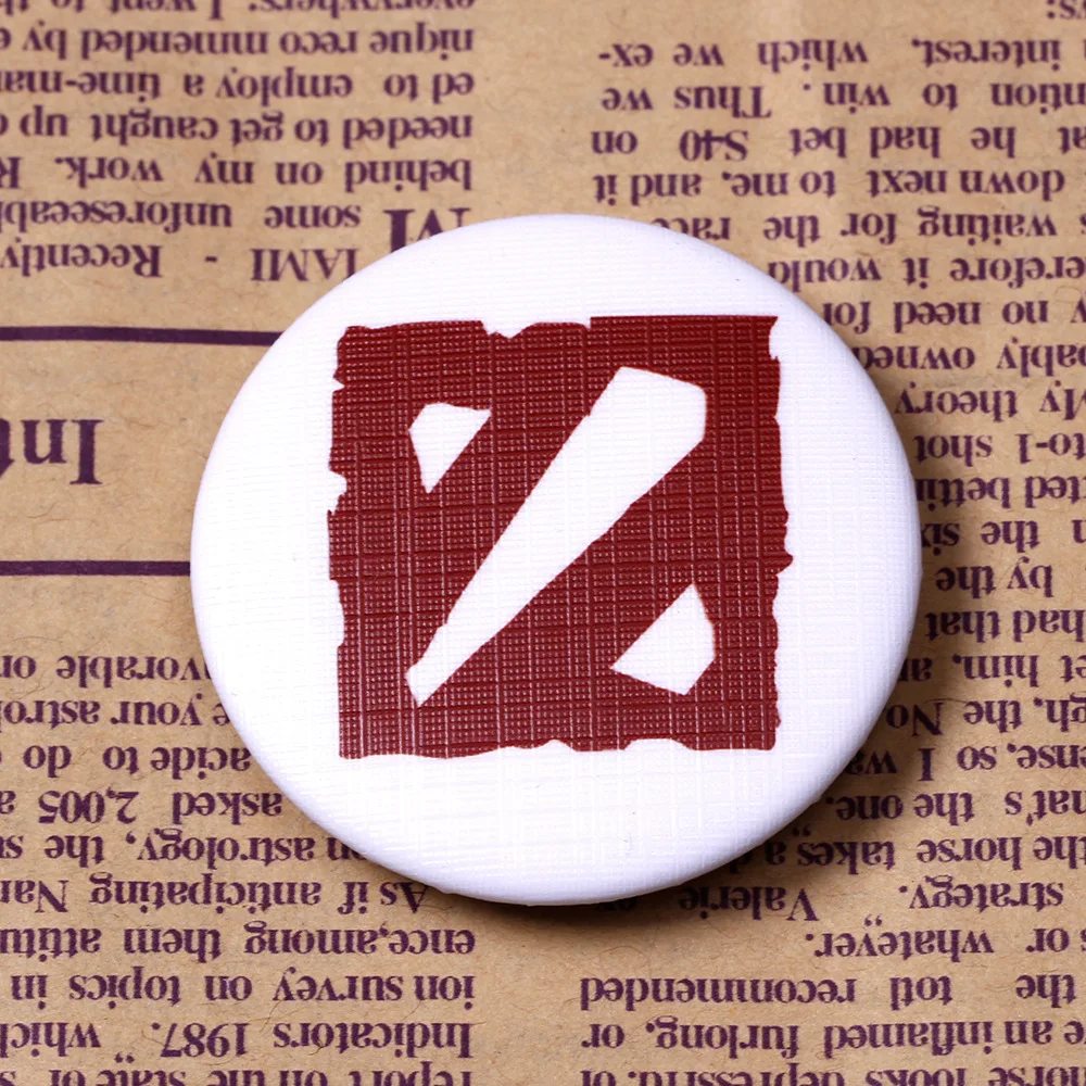 Игры CSGO пуговицы для лучших друзей значки CS GO школьная сумка DOTA значок на пиджак