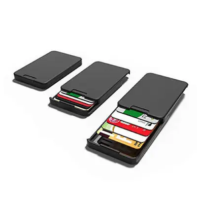 Men Women PC ID Credit Card Holder RFID Protector Anti-side Wallet Case | Дом и сад